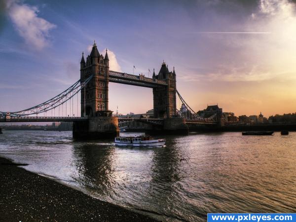 Tower Bridge... photoshop picture